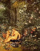 Jan Brueghel The Sense of Smell oil on canvas